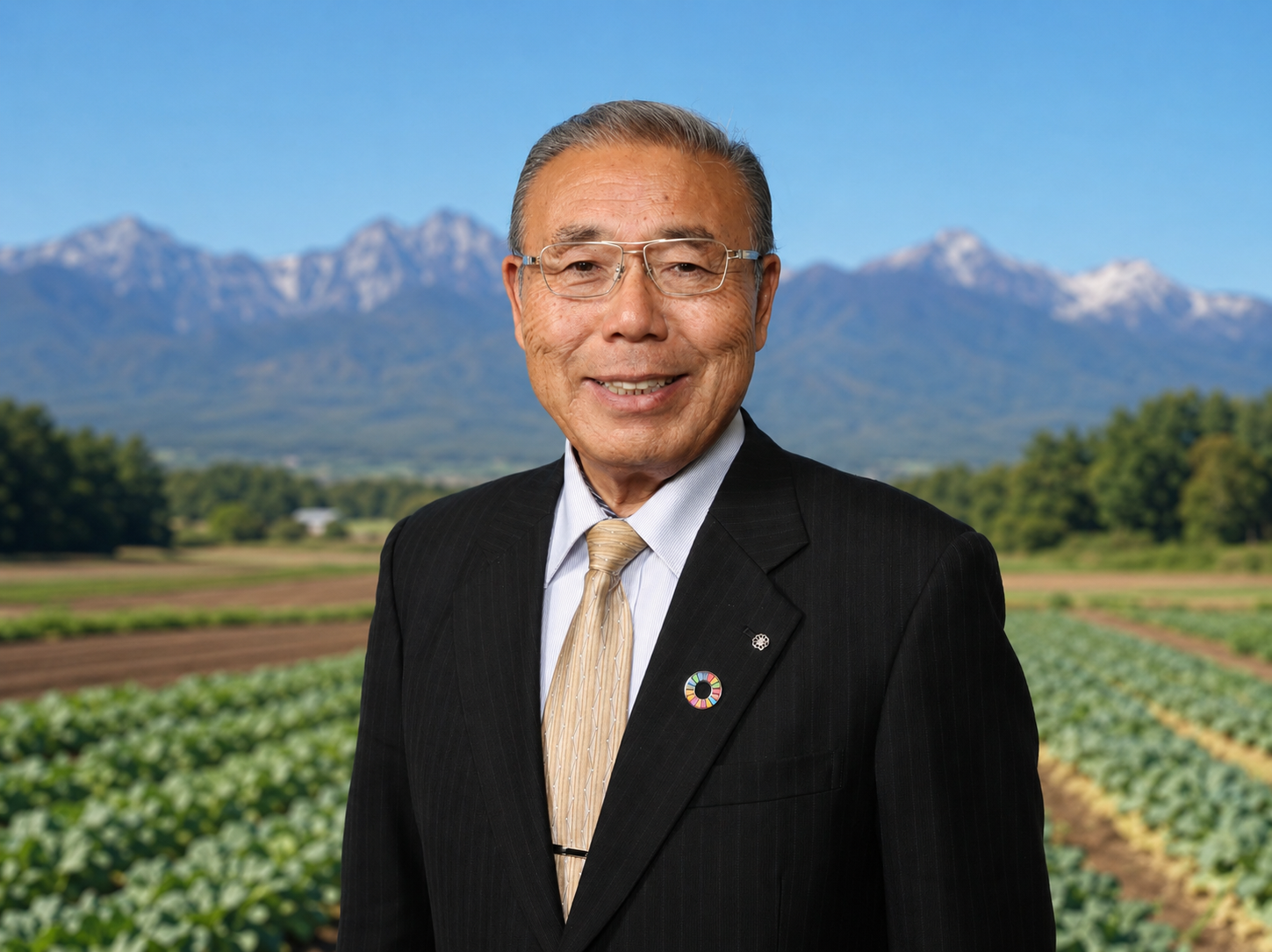 長野県南牧村 村長 有坂良人氏